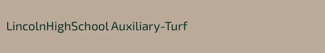 LincolnHighSchool Auxiliary-Turf